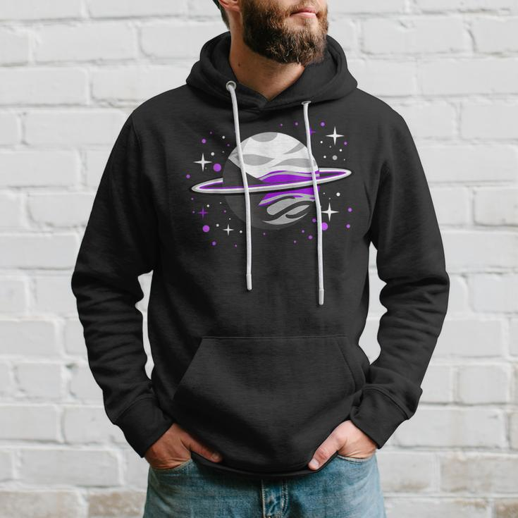 Demisexual Outer Space Planet Demisexual Pride Hoodie Gifts for Him