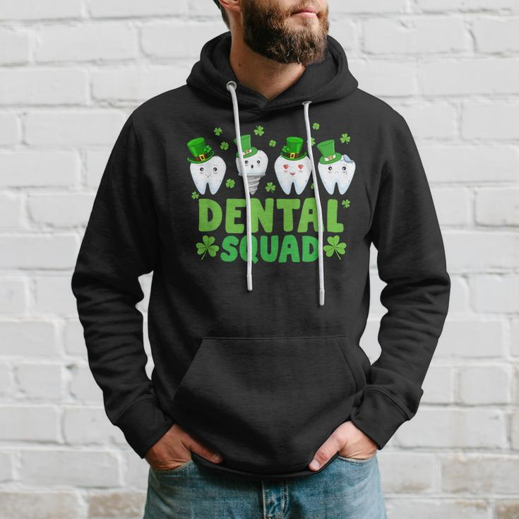 Dental Squad Leprechaun Th Happy St Patrick's Day Dentist Hoodie Gifts for Him