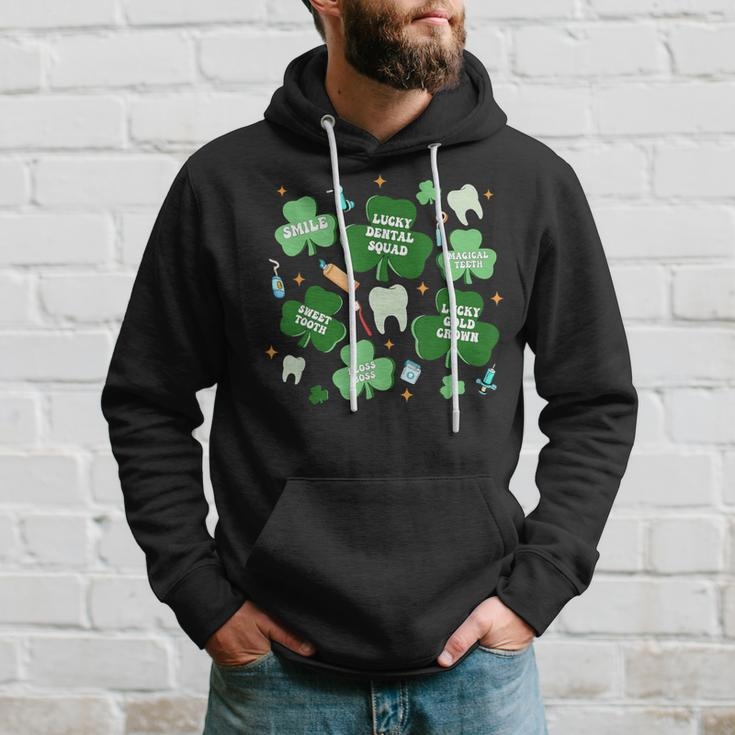 Dentist Irish Tooth Patrick's Dental Hygienist Lucky Groovy Hoodie Gifts for Him