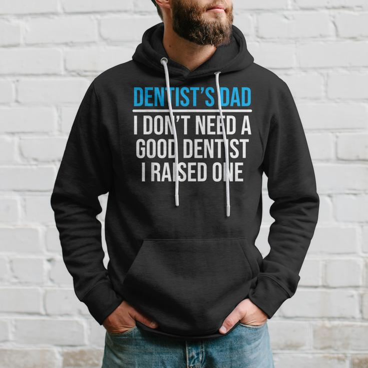 Dentist's Dad Father Dental School Graduation Hoodie Gifts for Him