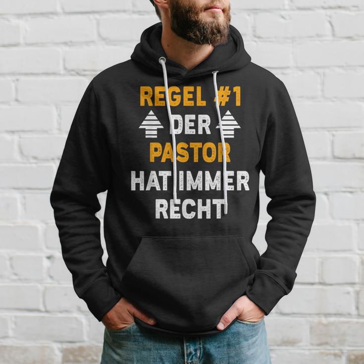 Der Pastor Hat Immer Recht Hoodie Geschenke für Ihn