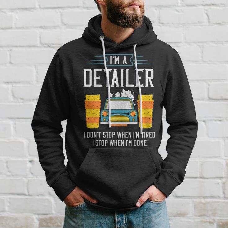 Detailer Car Detailing Car Wash Car For Hoodie Gifts for Him