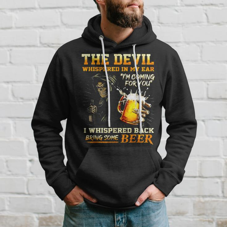 The Devil Whispered In My Ear I'm Coming For You Hoodie Gifts for Him