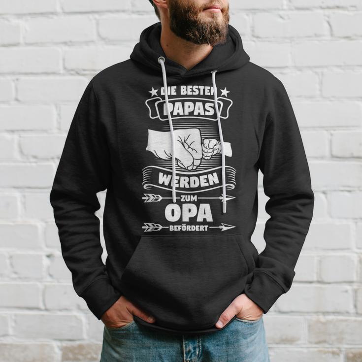 Die Beste Papas Werden Zum Opa Bebetragen Grandpa Papa The Kapuzenpullover Geschenke für Ihn