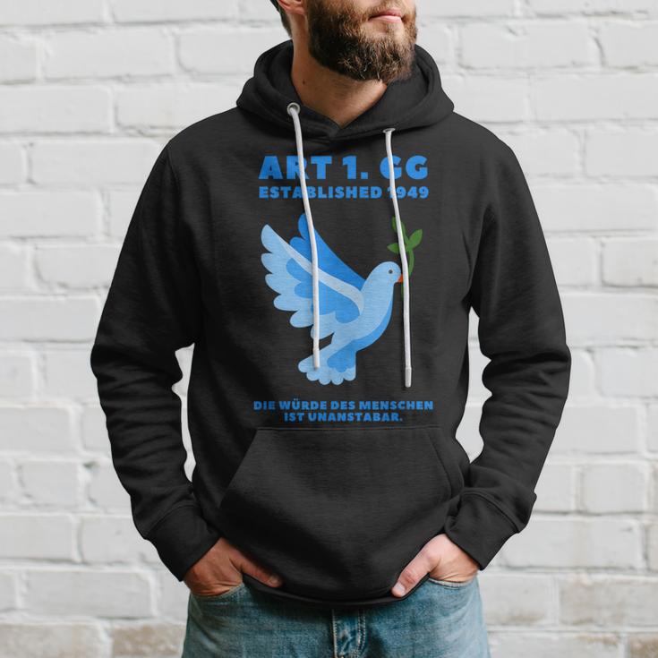 Die Würde Des Menschen Ist Unantastbar Hoodie Geschenke für Ihn