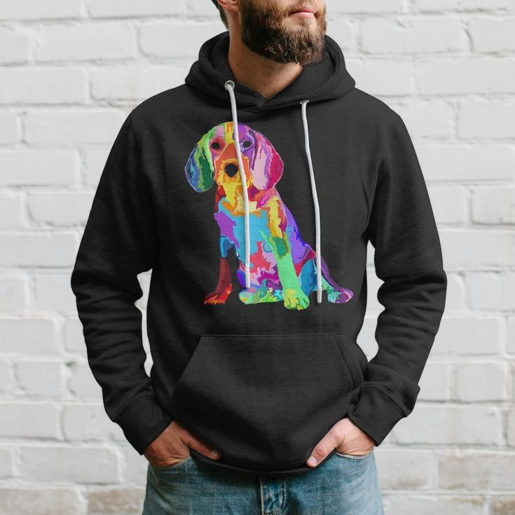 Dog Lover For Women's Beagle Colorful Beagle Hoodie Gifts for Him