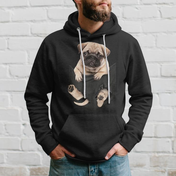 Dog Lovers Pug In Pocket Dog Pug Hoodie Gifts for Him