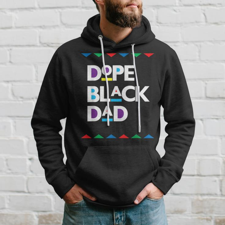 Dope Black Dad Dope Black Christmas Fathers Day Hoodie Gifts for Him