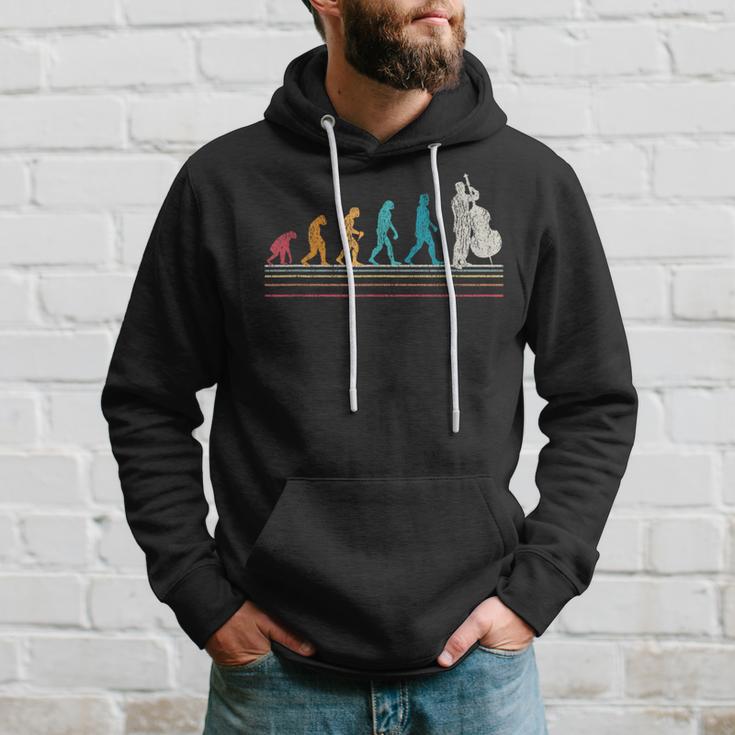 Double Bass Evolution I Double Bass I Retro Vintage Hoodie Gifts for Him