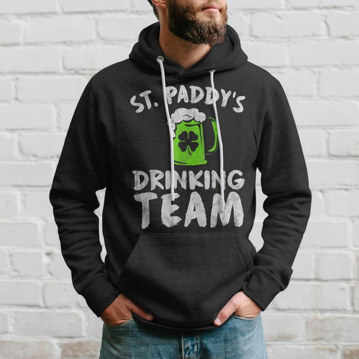 Drinking Team Beer Irish Drink Lucky St Patrick's Day Hoodie Gifts for Him