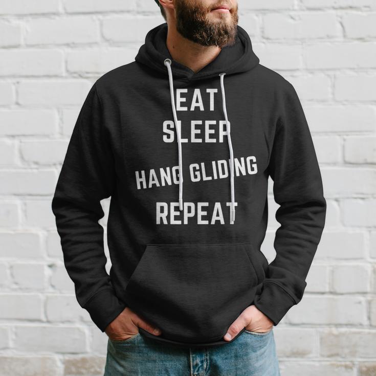 Eat Sleep Hang Gliding Repeat Hoodie Gifts for Him