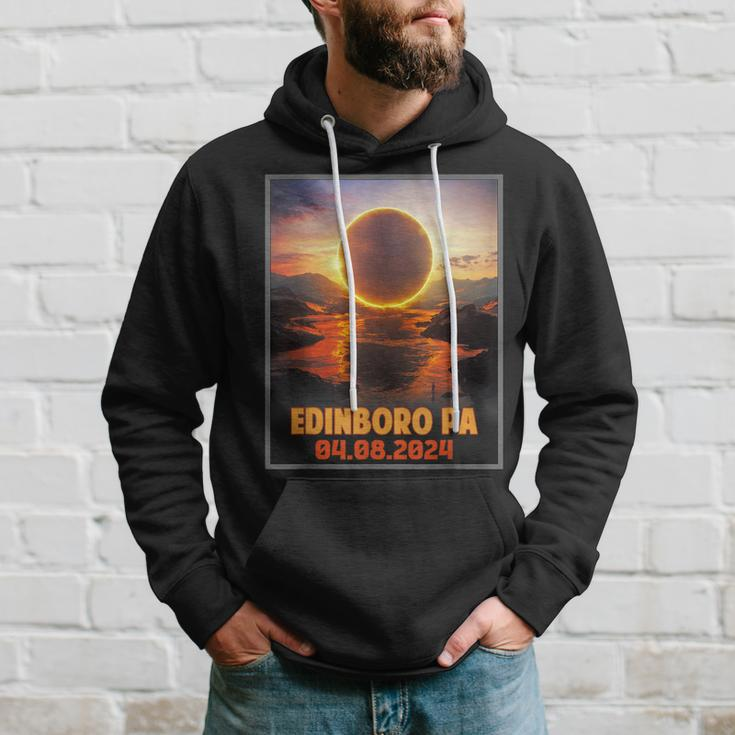 Edinboro Pa Total Solar Eclipse 2024 Hoodie Gifts for Him