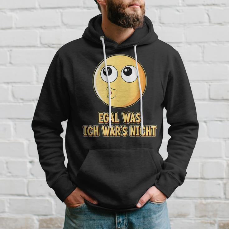 Egal Was Ich War's Nicht Ausreden Slogan Hoodie Geschenke für Ihn