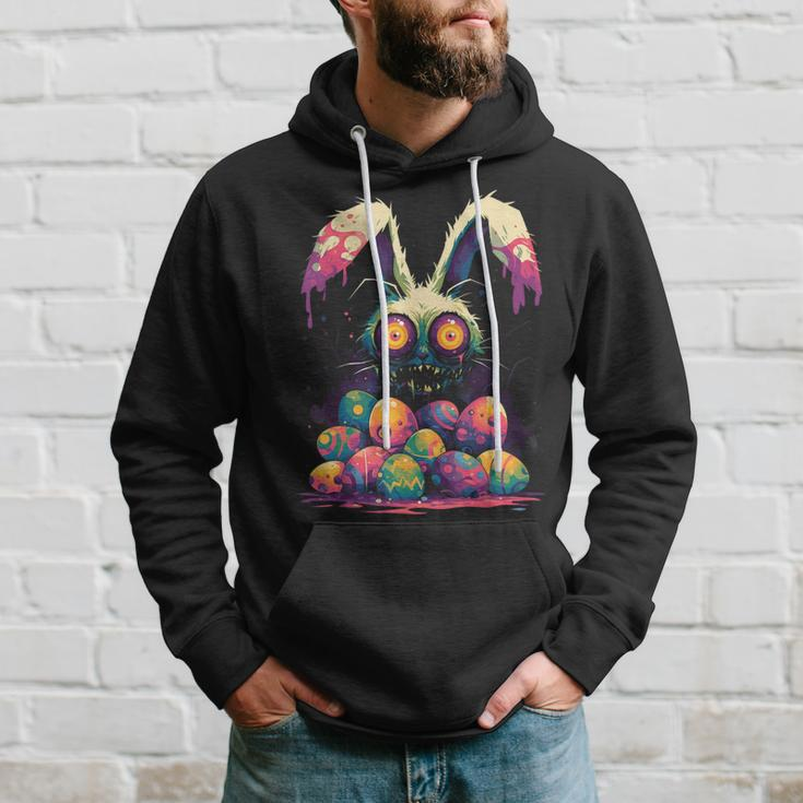 Egg Hunt Creepy Cute Goth Alt Aesthetic Hoodie Gifts for Him