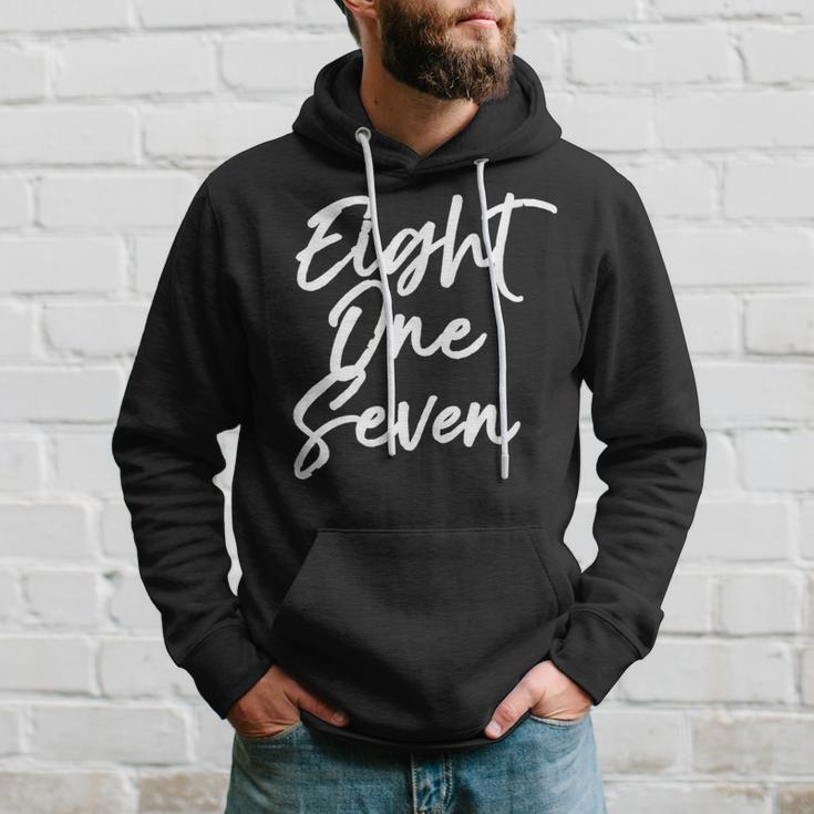 Eight One Seven 817 Fort Worth Dallas Area Code Hoodie Gifts for Him