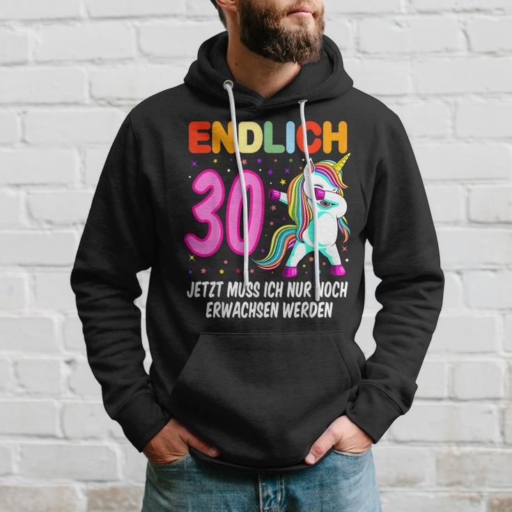 Endlich 30 Jetzt Muss Ich Nur Noch Erwachsen Werden Endlich Hoodie Geschenke für Ihn