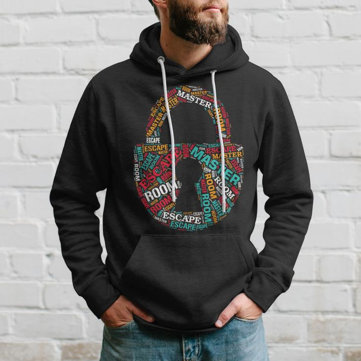 Escape Room Master Puzzle Game Escaping Crew Team Hoodie Gifts for Him