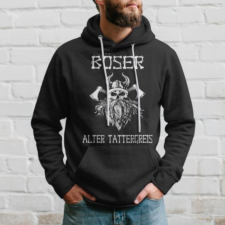 Evil Alter Mann Papa Grandpaiking Evil Alter Tattergreis Kapuzenpullover Geschenke für Ihn