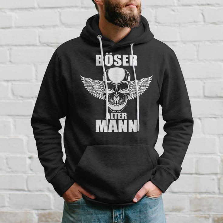 Evil Old Man Skull Dad Kapuzenpullover Geschenke für Ihn