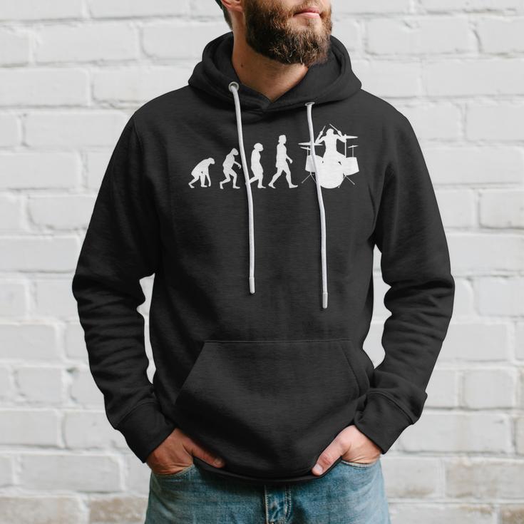 Evolution Drummer Drum Kit Hoodie Geschenke für Ihn