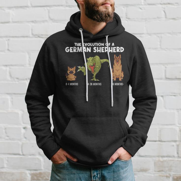 Evolution German Shepherd Evolution German Shepherd Hoodie Gifts for Him