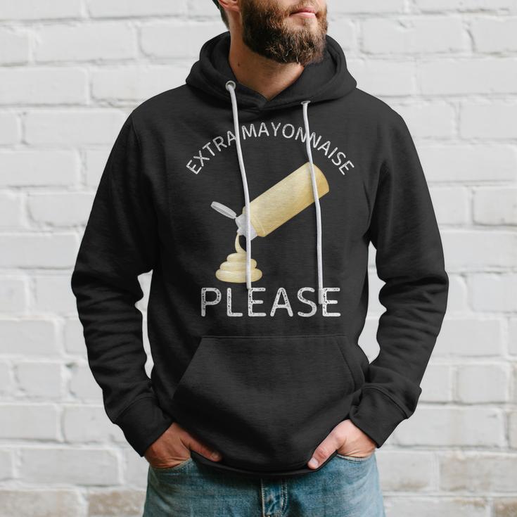 Extra Mayonnaise Please Vintage Food Lover Hoodie Gifts for Him