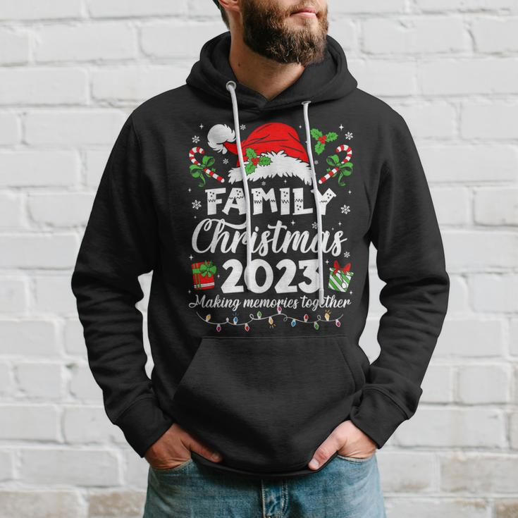 Family Christmas 2023 Pajamas Matching Squad Santa Elf Xmas Hoodie Gifts for Him