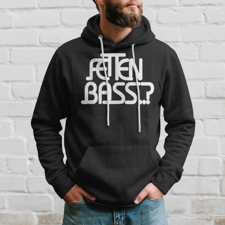 Fat Bass Bpm Idea Music Techno Hoodie Geschenke für Ihn