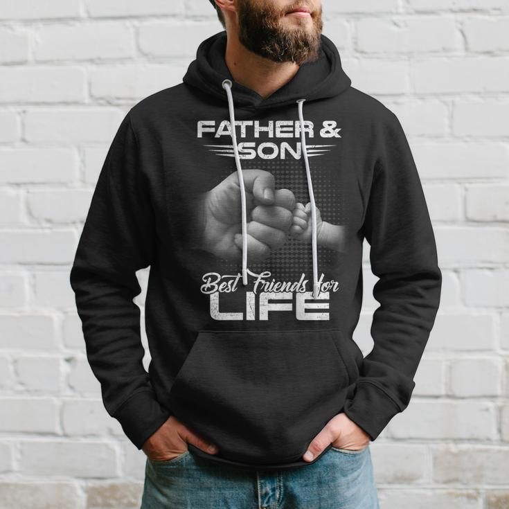 Father & Son Best Friends For Life Matching Father's Day Hoodie Gifts for Him