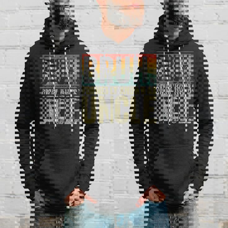 Fathers Day Bruh Formerly Known As Uncle Vintage Hoodie Gifts for Him