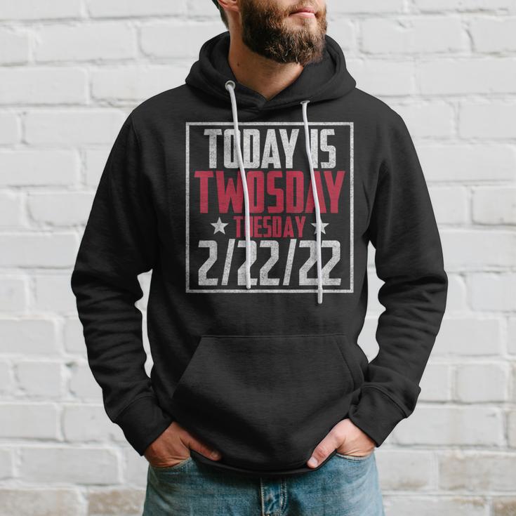 February 2Nd 2022 2-22-22 Happy Twosday 2022 2S Day Hoodie Gifts for Him