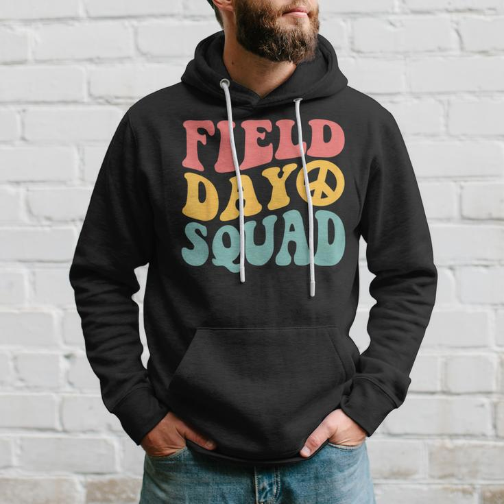 Field Day Squad Retro 70'S Happy Last Day Of School Hoodie Gifts for Him