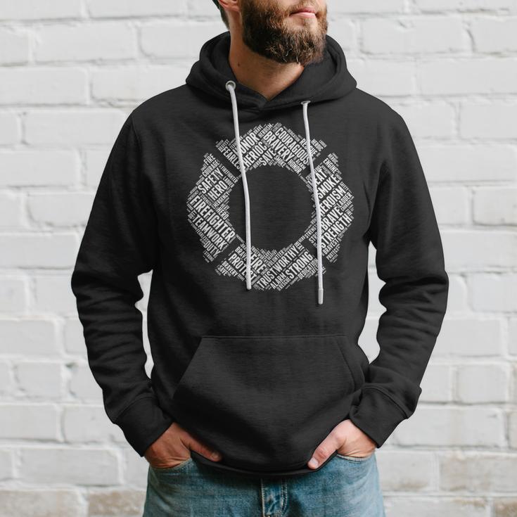 Firefighter Maltese Cross Hoodie Gifts for Him