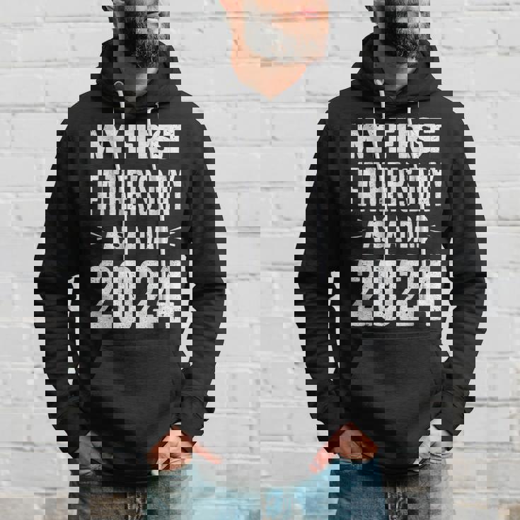 My First Father's Day As A Dad 2024 First Fathers Day 2024 Hoodie Gifts for Him