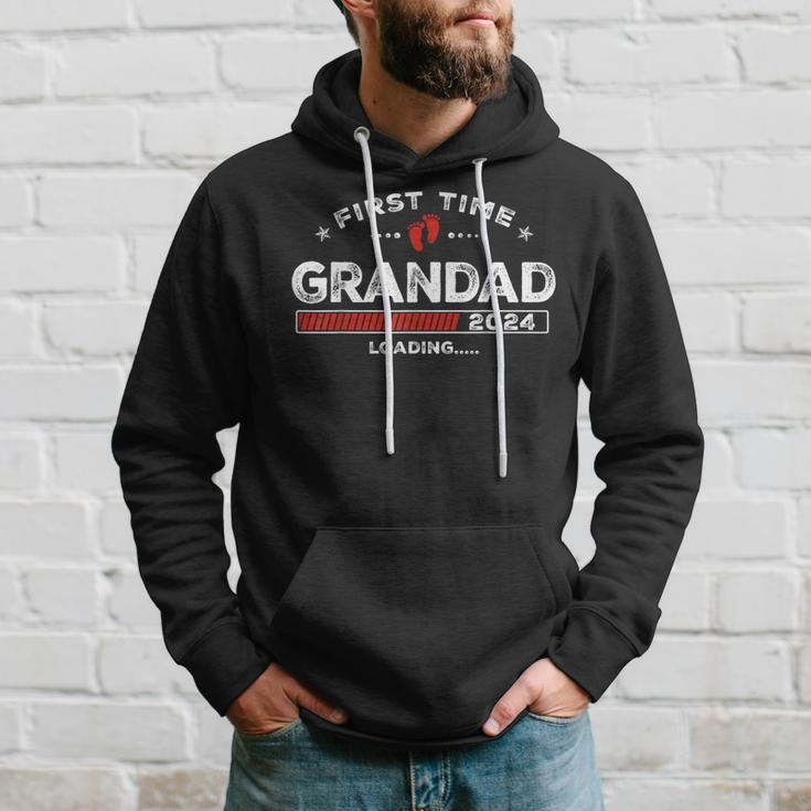First Time Grandad Est 2024 Loading Soon To Be Dad Grandpa Hoodie Gifts for Him