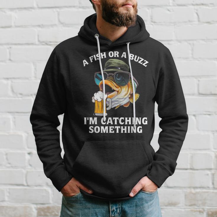 A Fish Or A Buzz I'm Catching Something Hoodie Gifts for Him