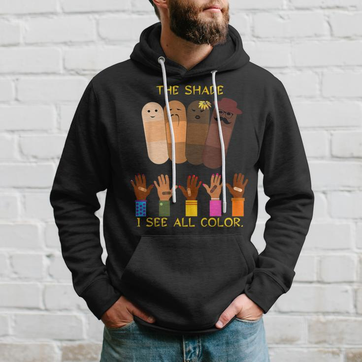 Flesh Colored Stick On Adhesive Strips Diversity Cartoons Hoodie Gifts for Him