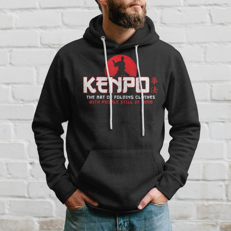 Folding Clothes American Kenpo Karate Karateka Hoodie Gifts for Him