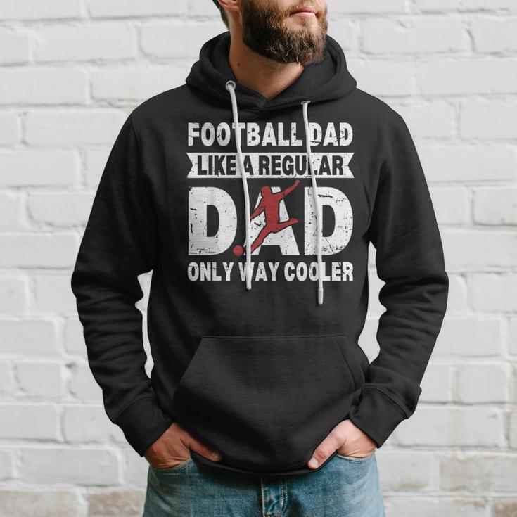 Football Dad Fathers Day Football Dad Hoodie Gifts for Him