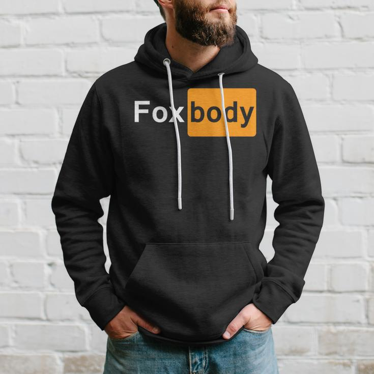 Foxbody Hub Fox Body For The Stang Enthusiast Adult Humor Hoodie Gifts for Him