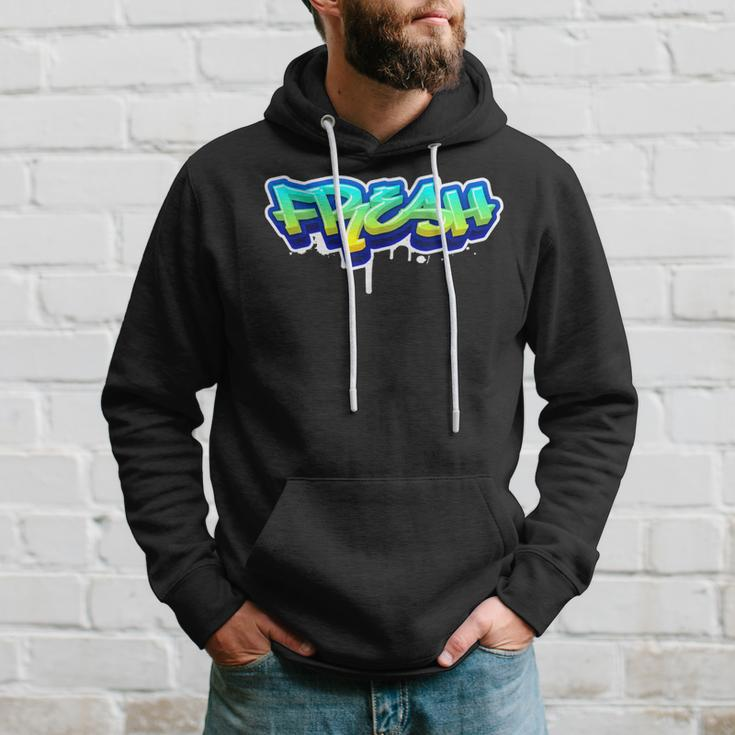 Fresh Old School Graffiti Style Graffiti Graphic Hoodie Gifts for Him
