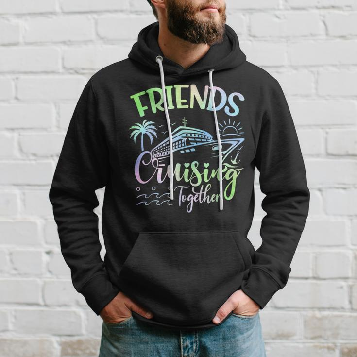 Friends Cruise 2024 Cruising Together Friends Matching Squad Hoodie Gifts for Him
