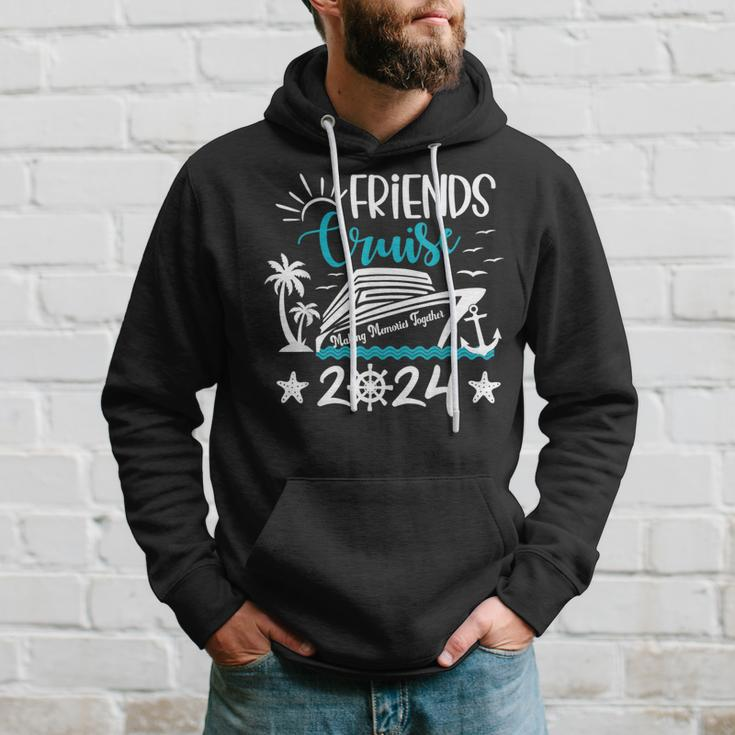 Friends Cruise 2024 Matching Vacation Group Trip Party Girls Hoodie Gifts for Him