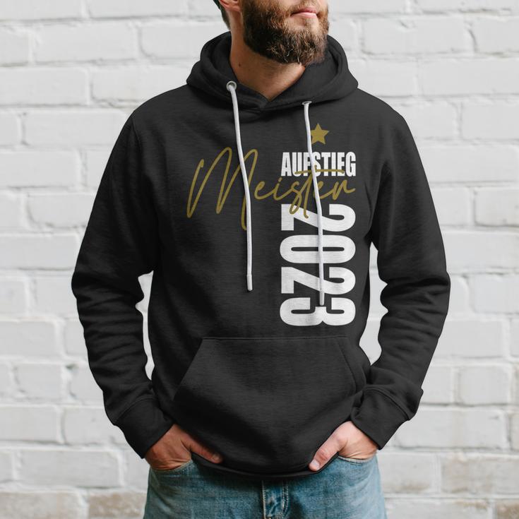 Fußball Meister 2023 Liga-Aufsteiger Team Handball Schwarzes Hoodie Geschenke für Ihn