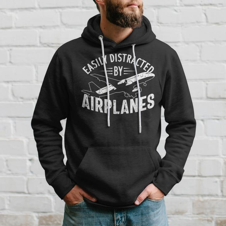 Airplane Lover Aviation Planes Flying Airplane Hoodie Gifts for Him