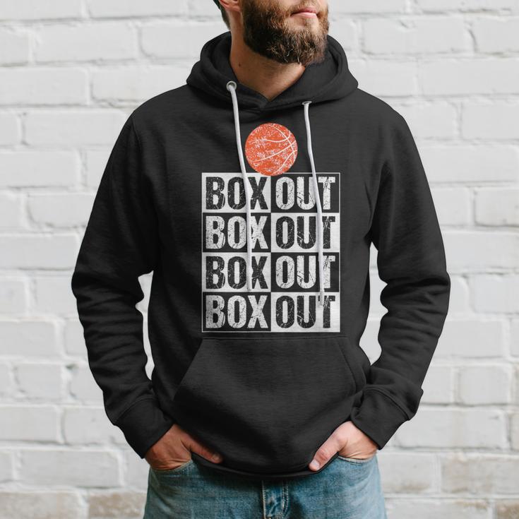 Basketball Coach Box Out Saying Hoodie Gifts for Him