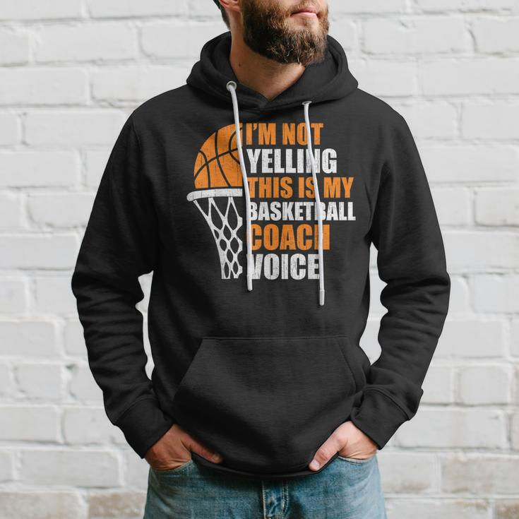 Basketball Not Yelling My Basketball Coach Men Hoodie Gifts for Him