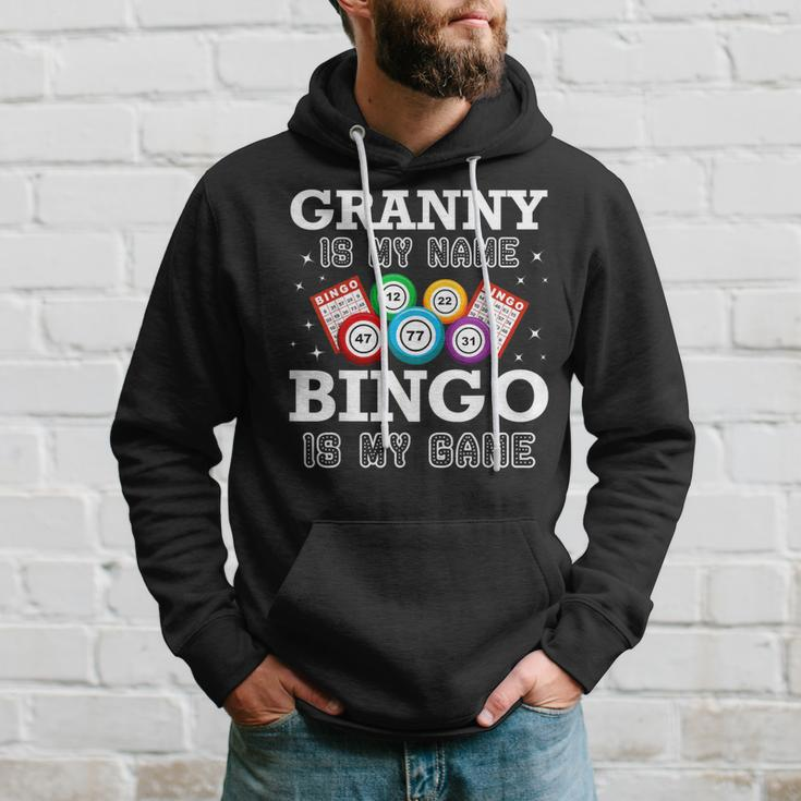 Bingo Granny Is My Name Bingo Lovers Family Casino Hoodie Gifts for Him