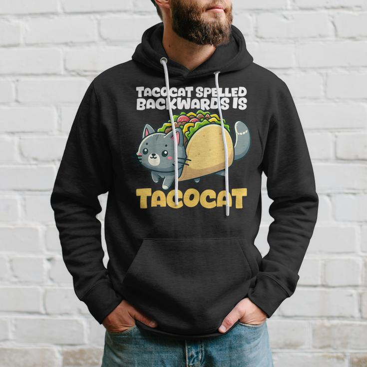 Cat And Taco Tacocat Spelled Backward Is Tacocat Hoodie Gifts for Him