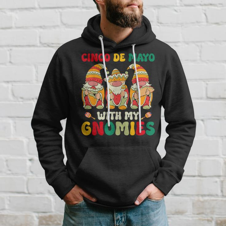 Cinco De Mayo With My Gnomies Trio Gnomes Boys Girls Hoodie Gifts for Him